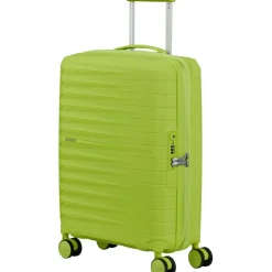 American Tourister  Fastforward Spinner 55 koffer neon lime