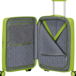 American Tourister  Fastforward Spinner 55 koffer neon lime