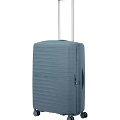 Sale American Tourister  Fastforward Spinner 68 koffer steel blue
