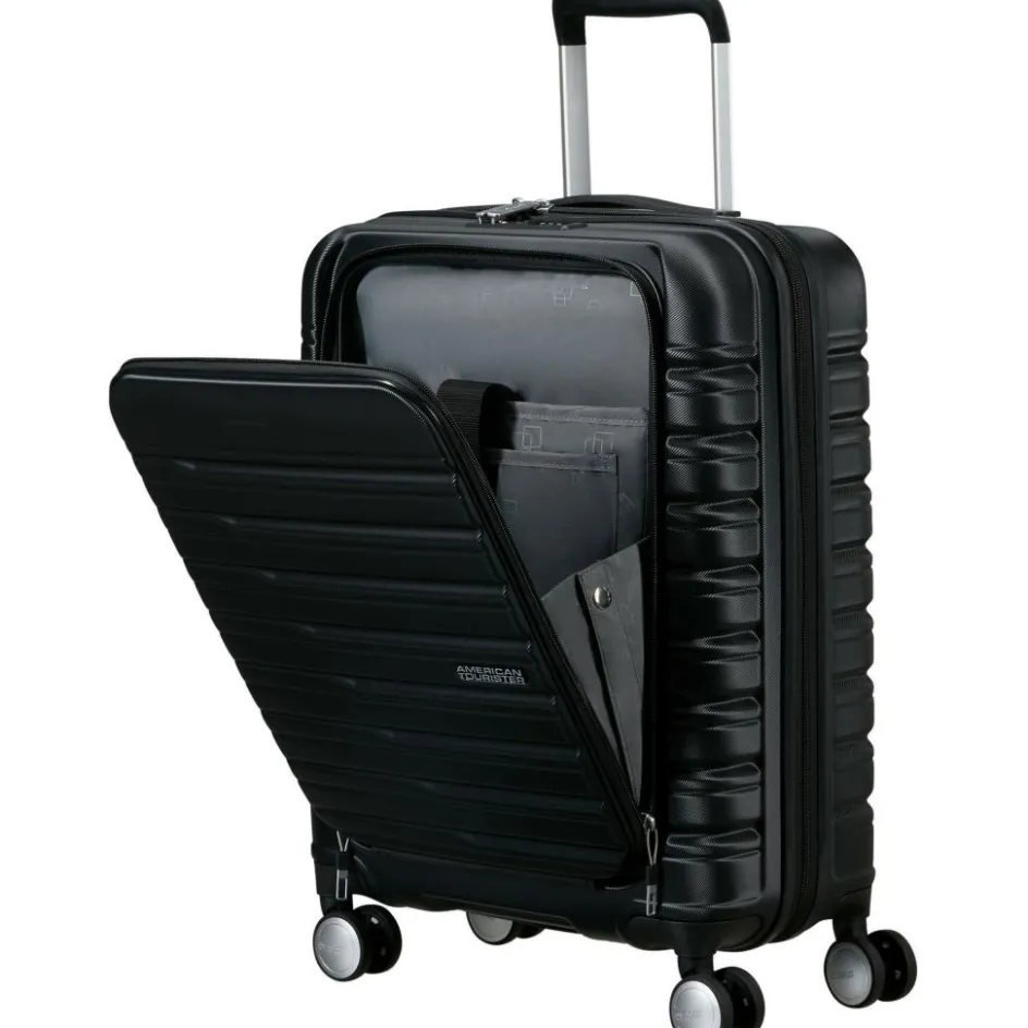 Clearance American Tourister Flashline Easy Access 55 koffer shadow black