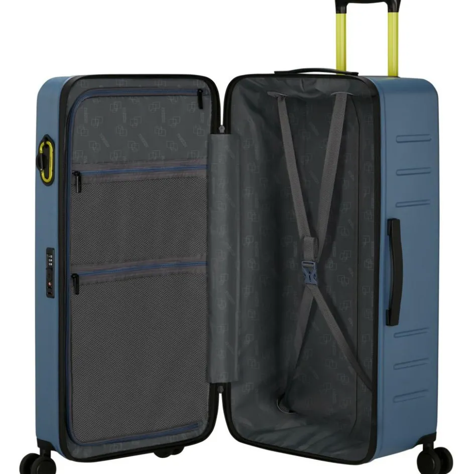 Hot American Tourister TrailOn Trunk 80 koffer coronet blue