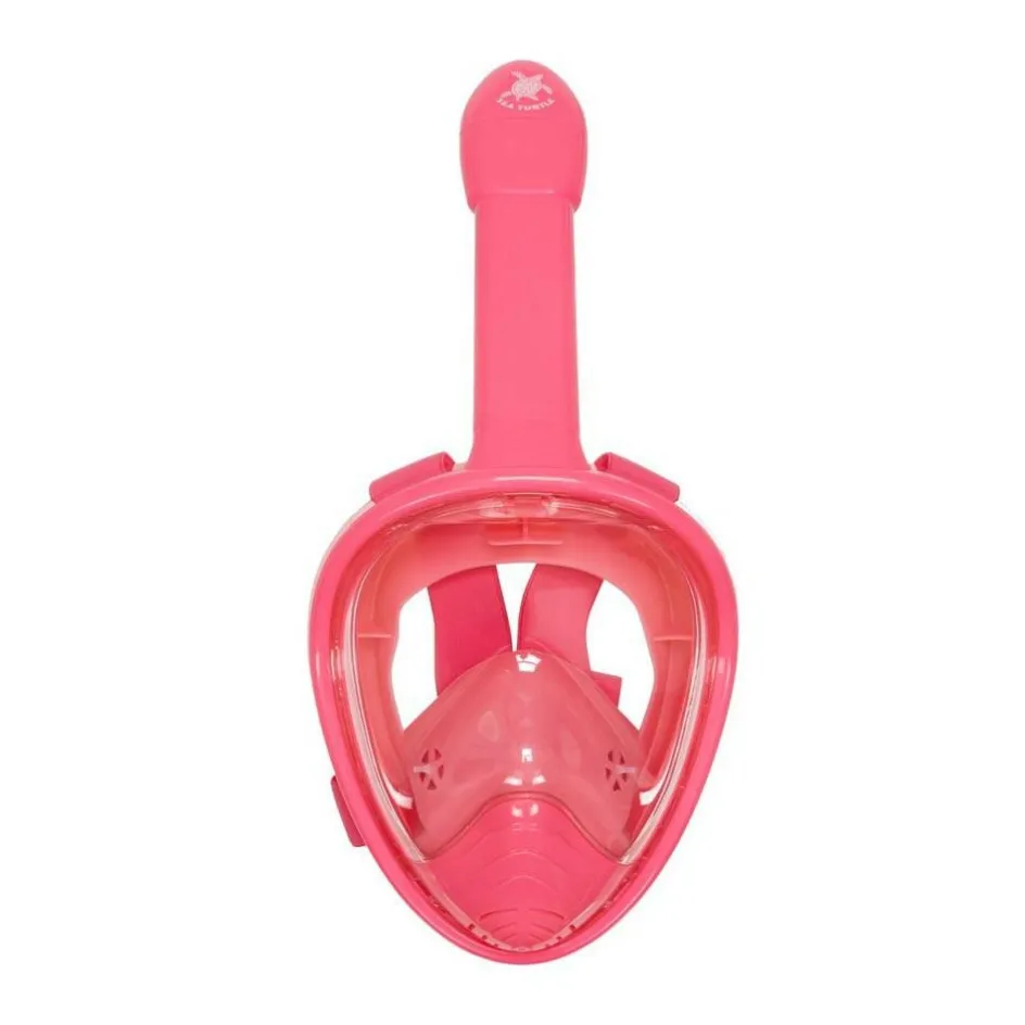 Hot Aqua Lung Sport Sea Turtle Full Face snorkelmasker junior coral pink