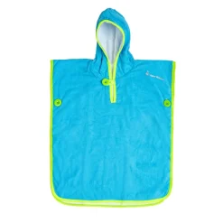 Outlet Aqua Sphere  Baby Towel strandponcho fluo green light blue