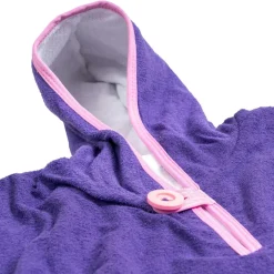Aqua Sphere Baby Towel strandponcho purple pink