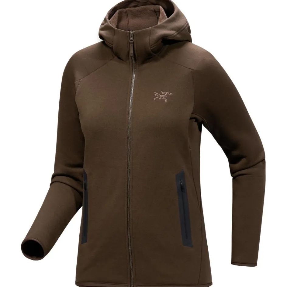 Discount Arc'teryx Kyanite Hoody fleece vest dames carob