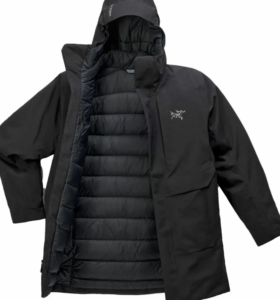 Arc'teryx Therme Down parka outdoor jack heren black