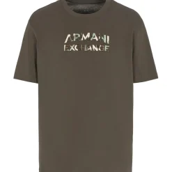 Armani Exchange  6DZTHCZJBYZ shirt heren black olive