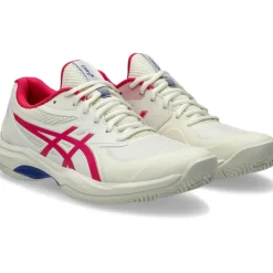 Discount Asics GAME FF CLAY/OC tennisschoenen dames cream bright rose