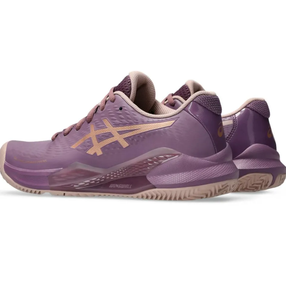 Asics Gel-Challenger 14 Padel padelschoenen dames dark ube rose gold