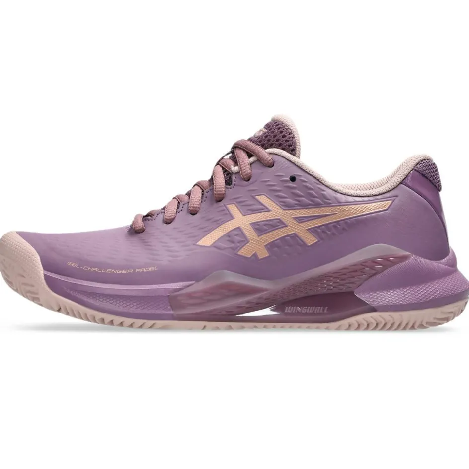 Asics Gel-Challenger 14 Padel padelschoenen dames dark ube rose gold