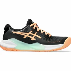 Asics Gel-Challenger 14 Padel padelschoenen dames black bright sunstone