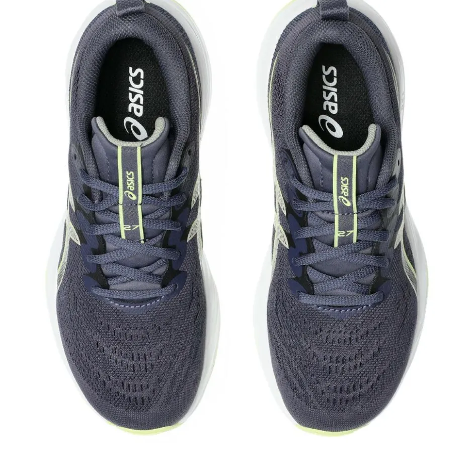 Asics GEL-CUMULUS 27 GS hardloopschoenen junior indigo fog lucid yellow