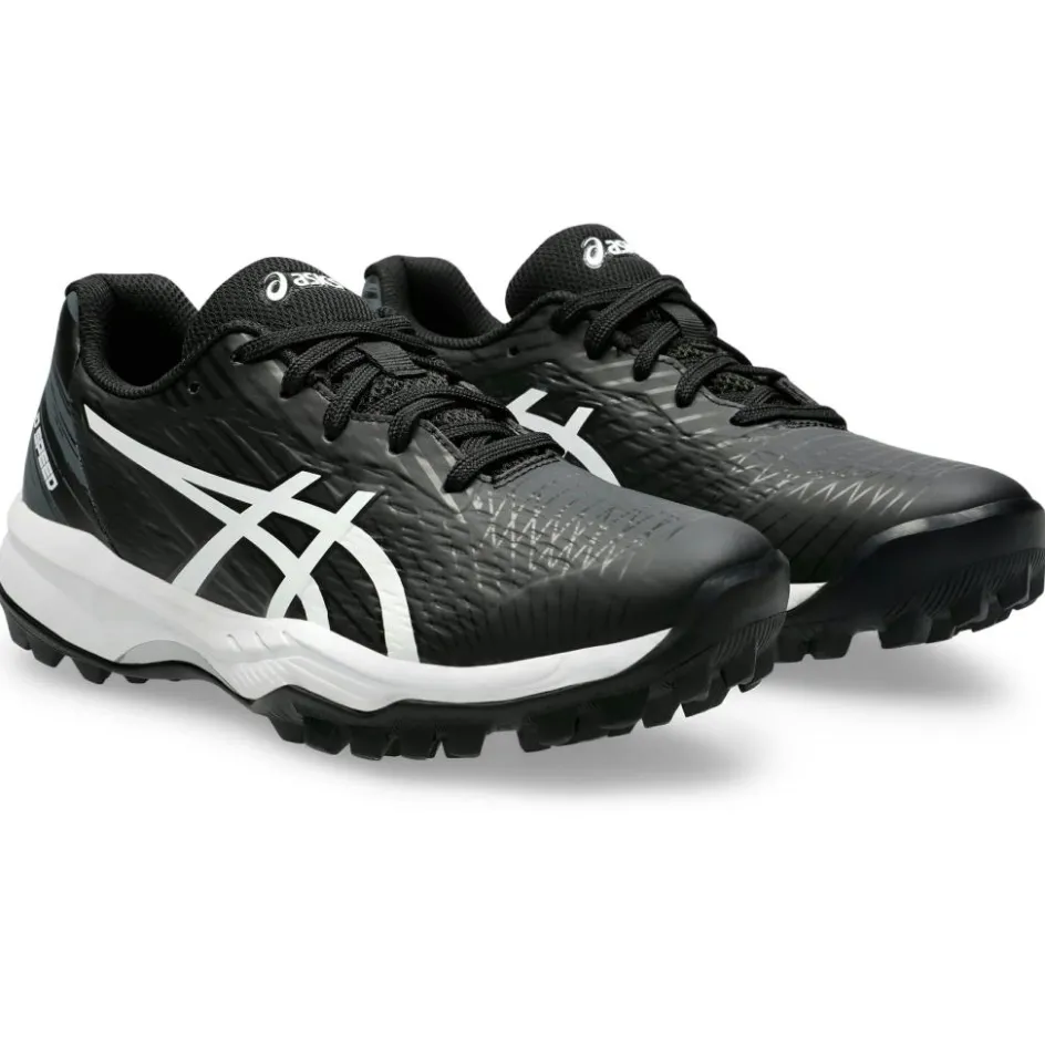 Discount Asics GEL-FIELD SPEED GS hockeyschoenen junior black white