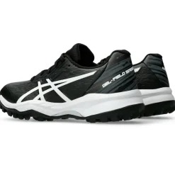 Discount Asics GEL-FIELD SPEED GS hockeyschoenen junior black white