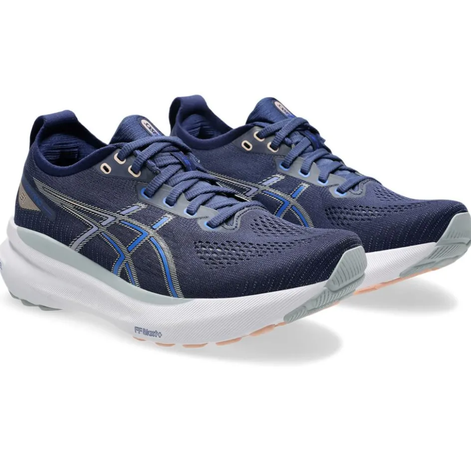 Online Asics Gel-Kayano 31 hardloopschoenen dames indigo blue pure silver