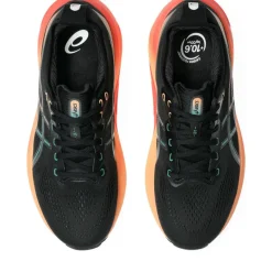 Clearance Asics Gel-Kayano 31 hardloopschoenen heren black rainy lake