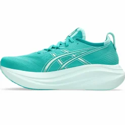 Discount Asics Gel-Nimbus 27 hardloopschoenen dames wave teal illuminate mint