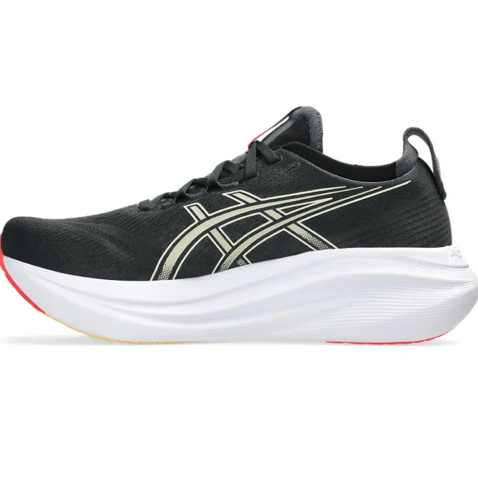 Online Asics GEL-NIMBUS 27 hardloopschoenen heren black khaki