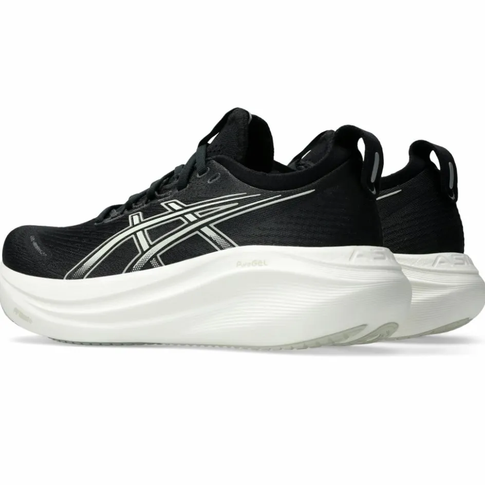 Asics Gel-Nimbus 27 hardloopschoenen dames black lake grey