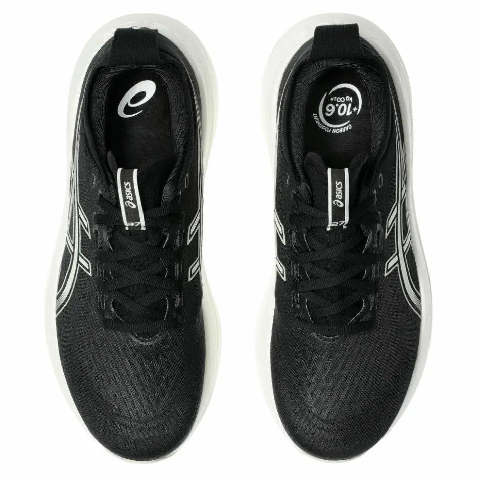 Asics Gel-Nimbus 27 hardloopschoenen dames black lake grey