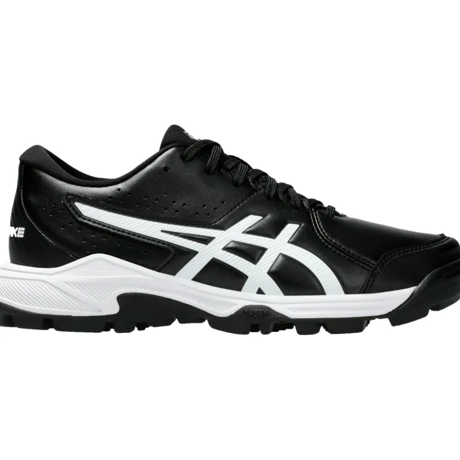 Hot Asics GEL-PEAKE 2 GS hockeyschoenen junior black graphite grey