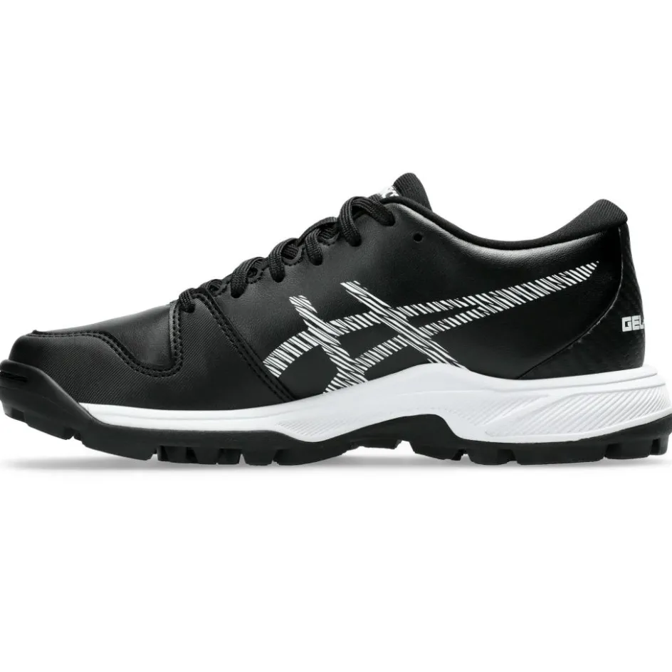 Hot Asics GEL-PEAKE 2 GS hockeyschoenen junior black graphite grey