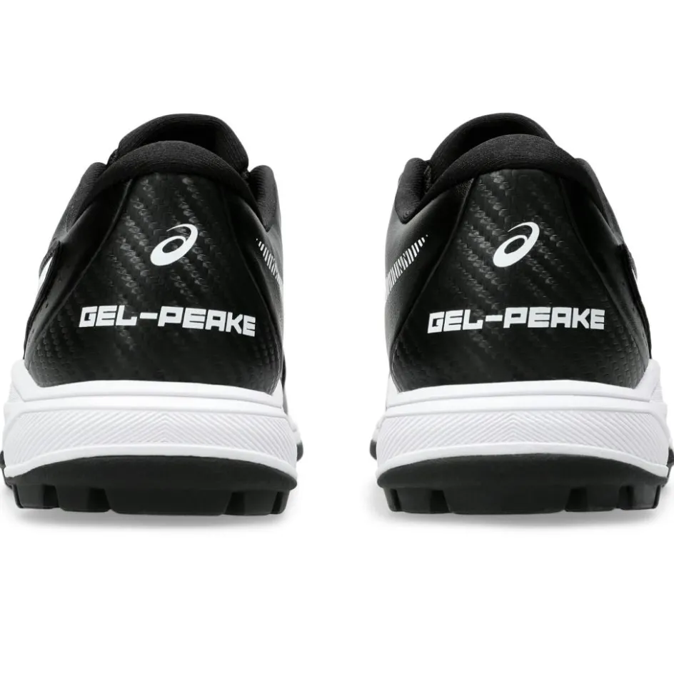 Hot Asics GEL-PEAKE 2 GS hockeyschoenen junior black graphite grey