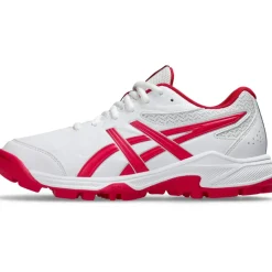 Best Asics GEL-PEAKE 3 GS hockeyschoenen junior white bright rose