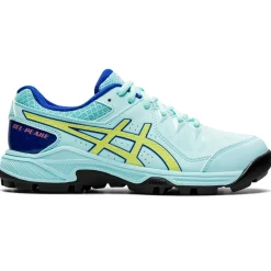 New Asics Gel-Peake hockeyschoenen dames clear blue glow yellow