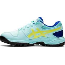 New Asics Gel-Peake hockeyschoenen dames clear blue glow yellow