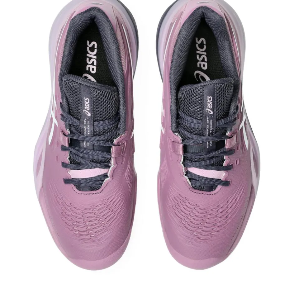 Outlet Asics Gel-Resolution X Clay tennisschoenen dames ube white