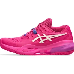 Asics GEL-RESOLUTION X CLAY tennisschoenen dames bright rose cream