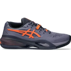 Best Asics Gel-Resolution X Clay tennisschoenen heren greyish purple nova orange