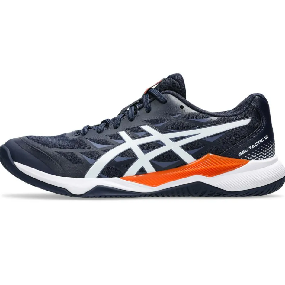 Online Asics Gel-Tactic 12 indoorschoenen heren midnight white