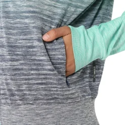 Asics Nagino Run hardloopjack dames aurora green blue  expanse