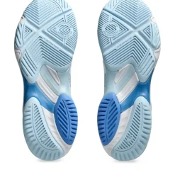 Asics Netburner Ballistic FF 3 indoorschoenen dames white blue coast