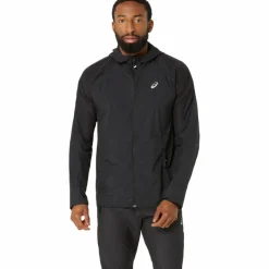 Hot Asics Road Packable hardloopjack heren performance black