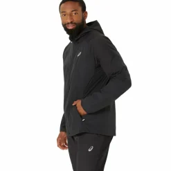 Hot Asics Road Packable hardloopjack heren performance black