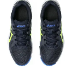 Hot Asics Upcourt 6 GS indoorschoenen junior midnight safety yellow