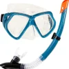 Online Atlantis Andros snorkelset senior petrol blue