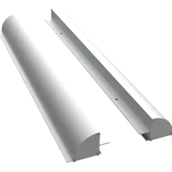 Atlas Solar  Spoiler voor zonnepaneel 70 cm zilver