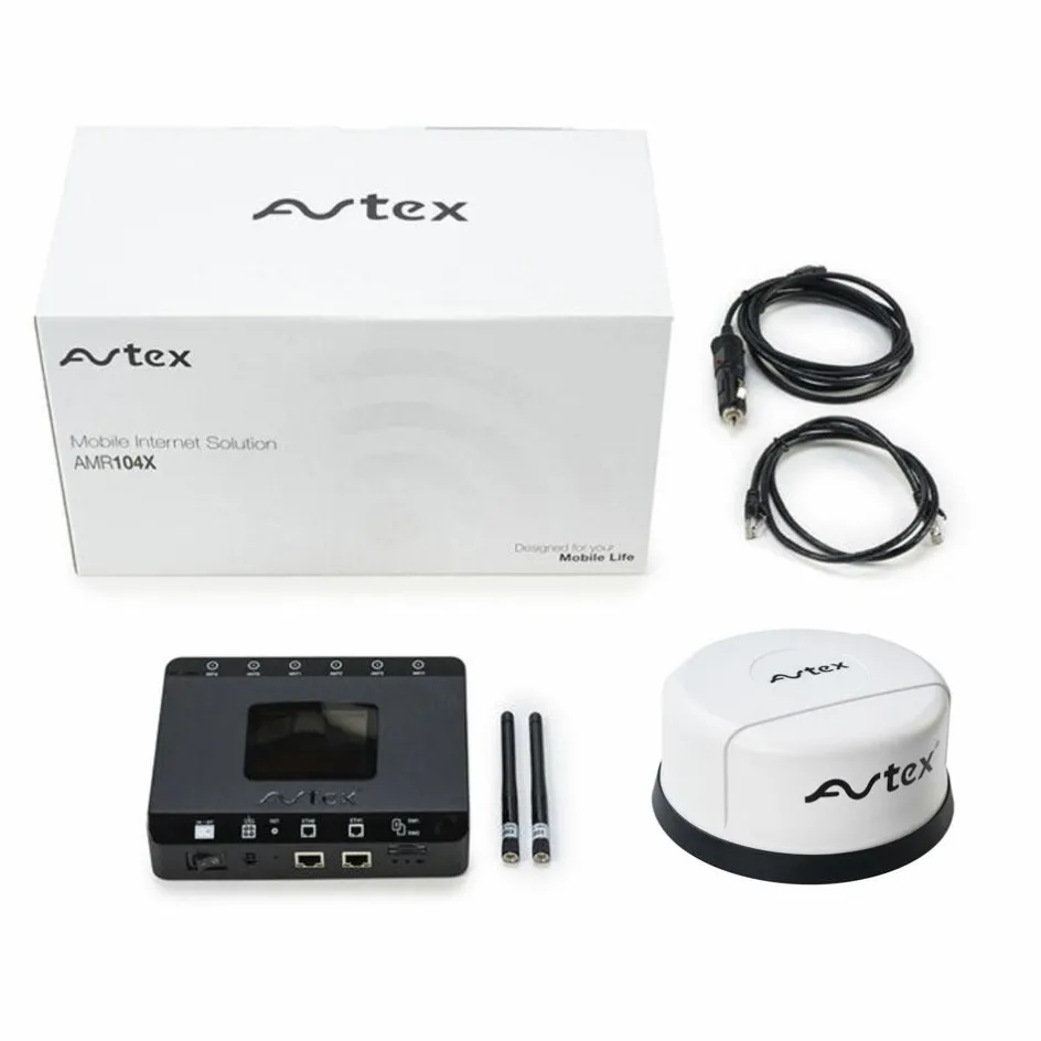 Avtex AMR104X 4G DualSim Cat 6 Mobiele internetoplossing wit
