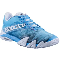 Discount Babolat Jet Premura 2 Homme Lebron padelschoenen heren cyan blue white