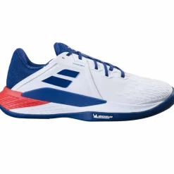 Online Babolat Propulse Fury 3 clay tennisschoenen heren white estate blue