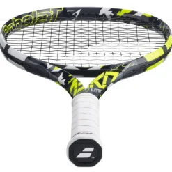 Best Babolat Pure Aero Lite tennisracket grey yellow white