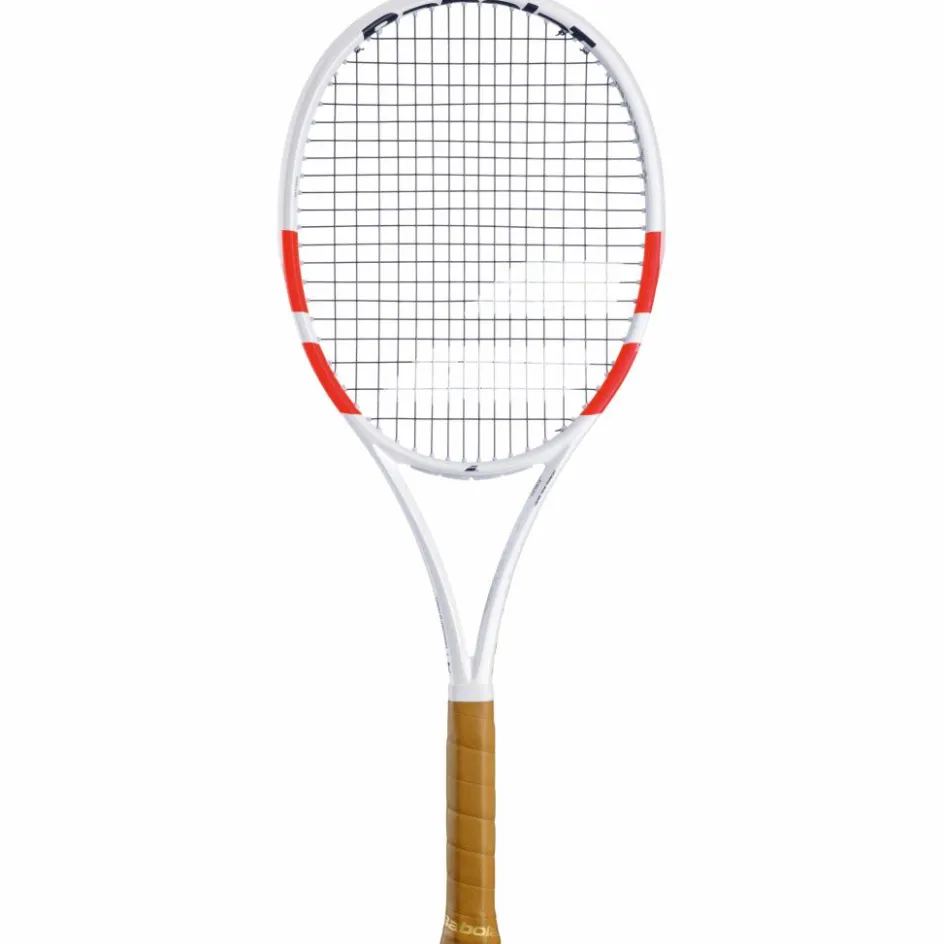 Babolat Pure Strike 97 Gen4 tennisracket wit rood zwart