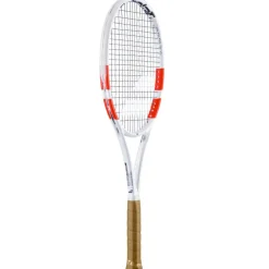 Babolat Pure Strike 97 Gen4 tennisracket wit rood zwart