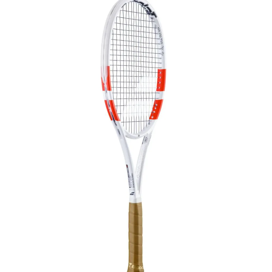 Babolat Pure Strike 97 Gen4 tennisracket wit rood zwart