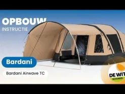 Online Bardani AirWave 300 Deluxe TC opblaasbare tent beige