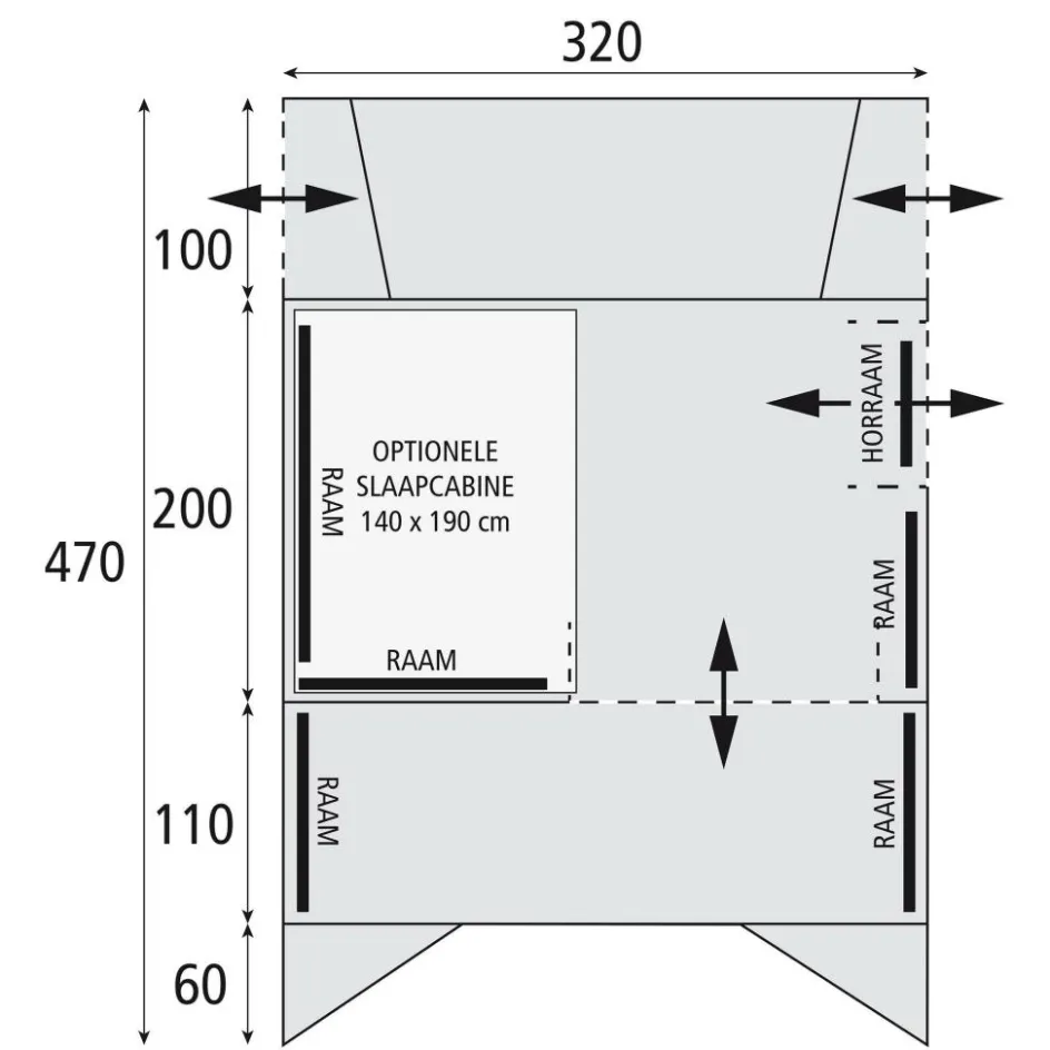 Bardani Atlantic Road Air bustent